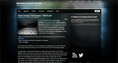 Desktop Screenshot of mtghosthunter.com
